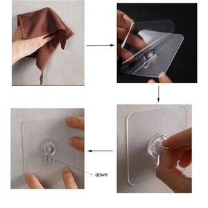 12-pk Adhesive Wall Hangers